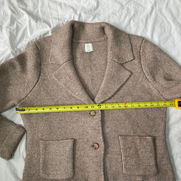 Joie Knit Blazer or Cardigan (size large) - Picture 4 of 9